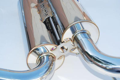 Invidia 02-08 Nissan 350z Gemini Single Layer Titanium Tip Cat-back Exhaust