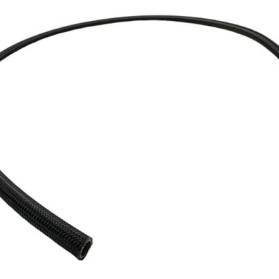 Fuelab Black Nylon Stainless Steel Braided PTFE Hose - 8AN - 6ft
