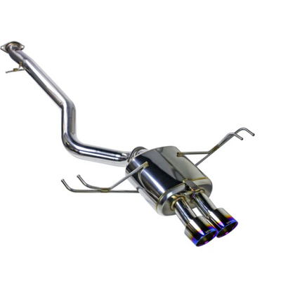 REMARK 2022+ Toyota GR Corolla Catback Exhaust - Dual Tips Center Exit (Burnt SS)