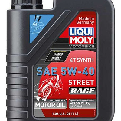 LIQUI MOLY 1L Motorbike 4T Synth 5W40 Street Race