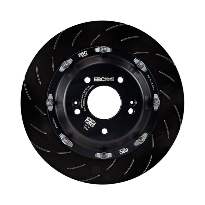 EBC Racing 13-19 Volkswagen GTI (MK7) Front BBK Replacement Discs Complete Assembly (Pair)