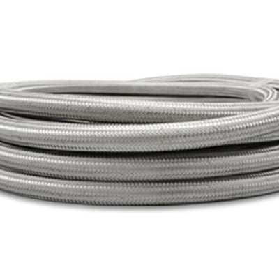 Vibrant Stainless Steel Braided Flex Hose w/PTFE Liner AN -3 (20ft Roll)