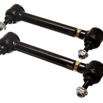 Energy Suspension Universal Black 6-3/4in-7-3/4in inAin Range Pivot Style End Link Set
