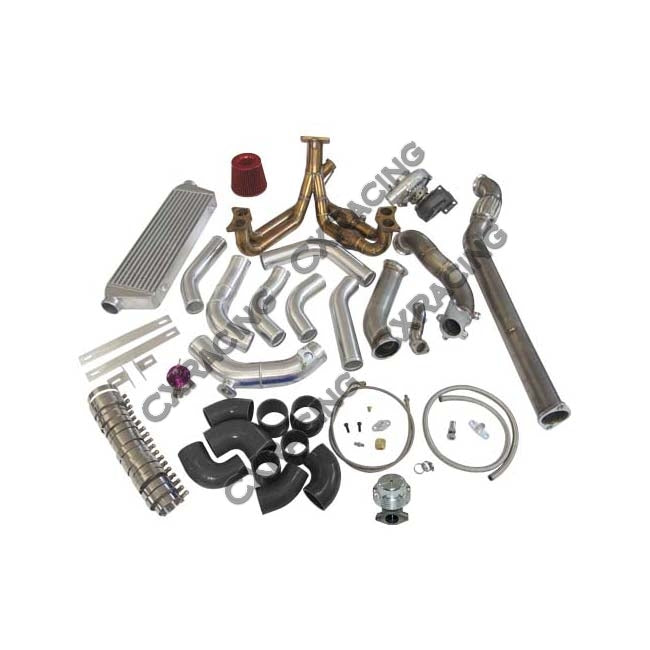 CXRacing Ball Bearing Turbo Kit w/ Intercooler, Headers, Piping - BRZ / FRS / 86