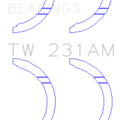 King Engine Bearings Toyota 1A/2A/3A/4A Thrust Washer Set
