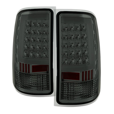 xTune GMC Sierra 07-13 LED Tail Lights Smoke ALT-ON-GS07-G2-LED-SM