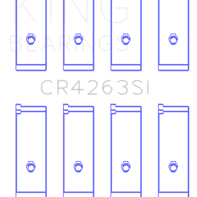 King Engine Bearings Toyota 1ZZ-FE Rod Bearing Set - Size STD