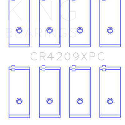 King Engine Bearings Toyota 3SGTE 16v 2.0L pMaxKote Performance Rod Bearing Set - Size STD