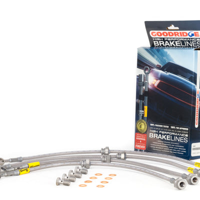 Goodridge 00-06 Nissan Sentra 2.0L w/ ABS incl. SE-R & Spec-V Brake Lines