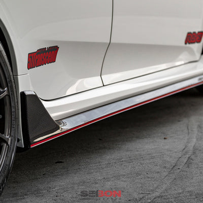 Seibon 2017 Honda Civic Type R OEM Carbon Fiber Side Skirts