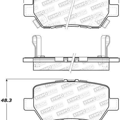 StopTech Street Brake Pads