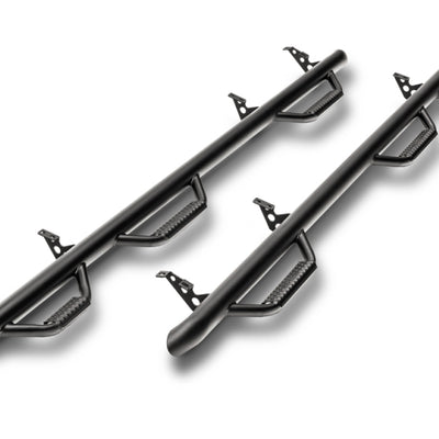 N-Fab Nerf Step 07-17 Toyota Tundra Double Cab 8ft Bed - Tex. Black - Bed Access - 3in