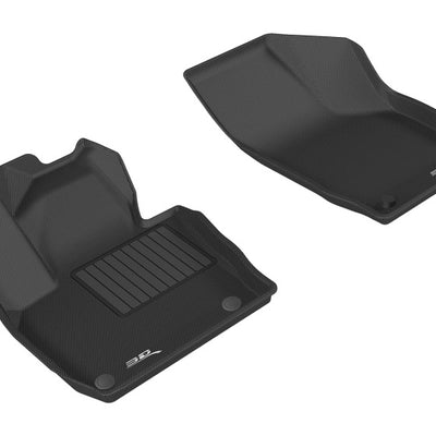 3D MAXpider 2015-2018 Audi Q3 Kagu 1st Row Floormat - Black