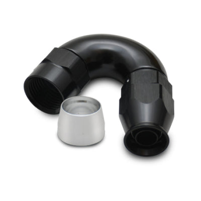 Vibrant -10AN 150 Degree Hose End Fitting for PTFE Lined Hose