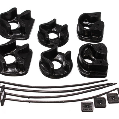 Energy Suspension 90-93 Acura Integra Black Motor Mount Inserts (2 Torque Mount Positions)