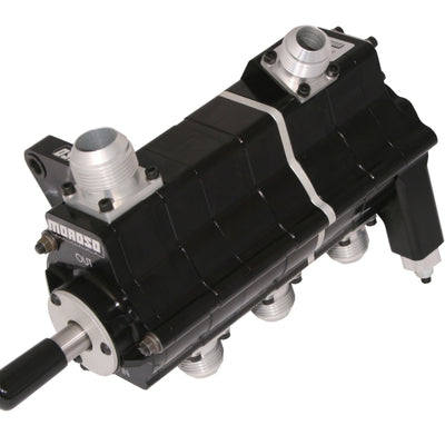 Moroso Black Series 3 Stage Dry Sump Oil Pump - Left Side - 1.100in Pressure
