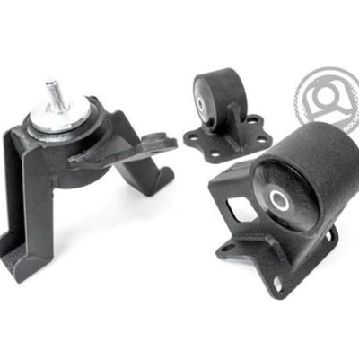 Innovative 00-05 Toyota MR2 Spyder 1ZZ Black Steel Mounts 85A Bushings (No Front Mount)