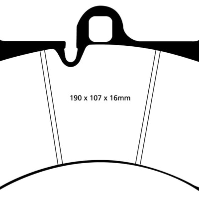 EBC 11-15 Audi Q7 3.0 Supercharged Ultimax2 Front Brake Pads