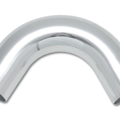 Vibrant 2.75in O.D. Universal Aluminum Tubing (120 degree Bend) - Polished