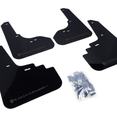 Rally Armor 05-09 Subaru Legacy / Outback Black UR Mud Flap w/Grey Logo