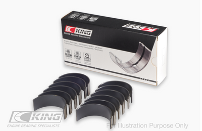 King Engine Bearings Toyota 2Gr-FE/ 3GR-FE Polymer Coated (Size 0.25) Connecting Rod Bearing Set