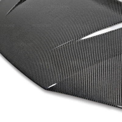 Seibon 14-15 Honda Civic 2dr VSII-Style Carbon Fiber Hood