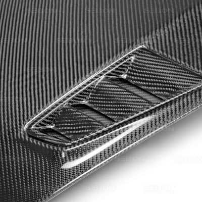 Seibon 06-10 Honda Civic 4 Door JDM / Acura CSX (FD1/2/3/5) MG II Carbon Fiber Hood