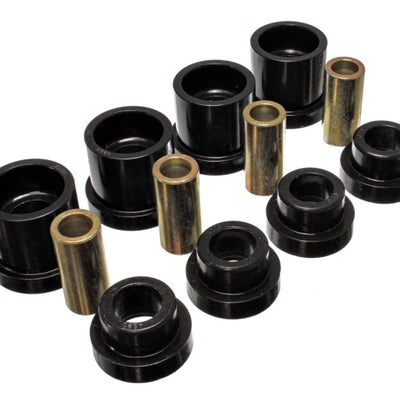 Energy Suspension 95-98 Nissan 240SX (S14) Black Rear Subframe Insert Set (Must reuse all metal part