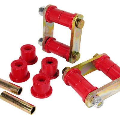 Prothane 70-74 AMC AMX/Javelin HD Spring & Shackles Bushings - Red