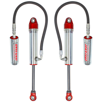 aFe 97-17 Nissan Patrol Sway-A-Way 2.5in Rear Shock Kit w/ Remote Reservoir for OE Ride Height