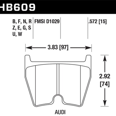 Hawk HPS Street Brake Pads