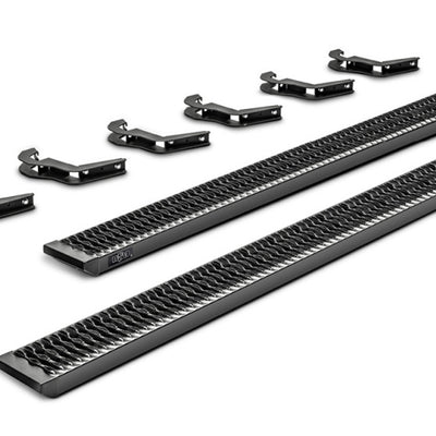 N-Fab Growler Fleet 07-18 Mercedes Sprinter 3 Door Van - Rear Door Step - Tex. Black