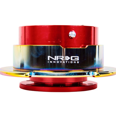 NRG Quick Release Gen 2.5 - Red Body / Neochrome Ring