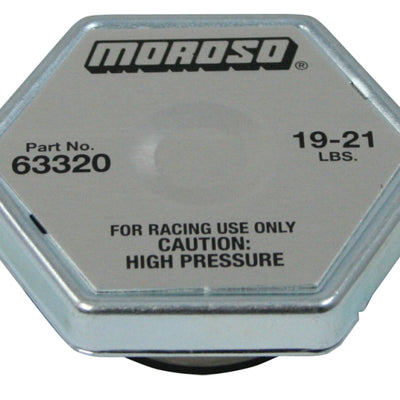 Moroso Racing Radiator Cap - 19-21lbs