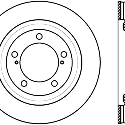 Stoptech Performance Brake Rotor 13-15 Toyota Sequoia/Tundra