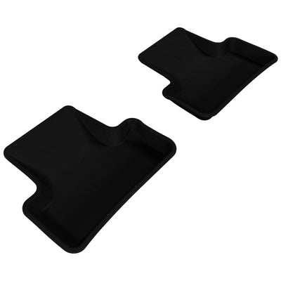 3D MAXpider 2009-2017 Audi Q5/SQ5 Kagu 2nd Row Floormats - Black