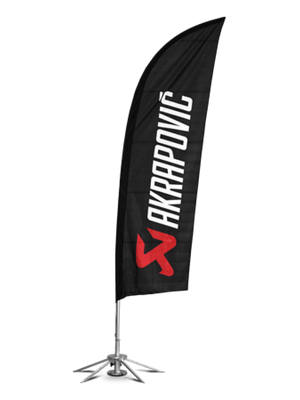 Akrapovic Self-standing flag set
