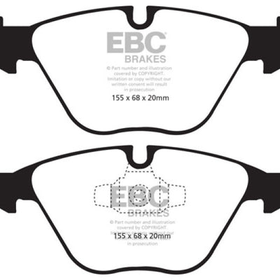 EBC 13+ BMW X1 2.0 Turbo (28i) Ultimax2 Front Brake Pads