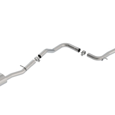 Borla 2019 Volkswagen Jetta 1.4L 2.5in Pipe Dia 2.5in Tip Turn Down Pipe S Type Catback Exhaust