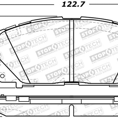 StopTech Street Brake Pads