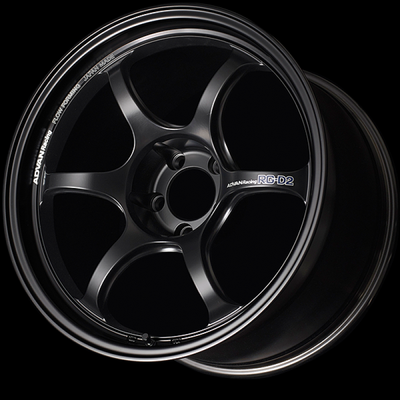 Advan RG-D2 17x8.5 -10MM 6x139.7 Semi Gloss Black Wheel