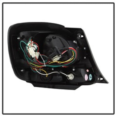 Spyder Lexus GS 300/400 98-05 LED Tail Lights Red Clear ALT-YD-LGS98-LED-RC