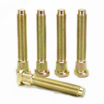 Wheel Mate Stud Conversion M14 x P1.50-M12 x P1.50 / 1.75in L - Nickel Finish (QTY 20)