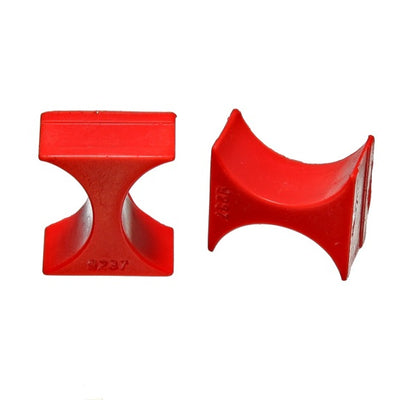 Energy Suspension 2 X 2 Shock Isolator Set - Red