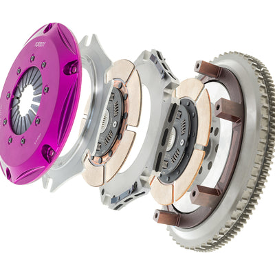 Exedy 2010-2012 Hyundai Genesis Coupe L4 Hyper Twin Cerametallic Clutch Sprung Center Disc