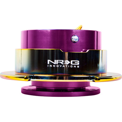 NRG Quick Release Gen 2.5 - Purple Body / Neochrome Ring