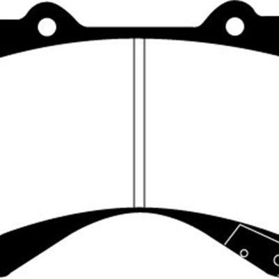 EBC 08+ Lexus LX570 5.7 Yellowstuff Front Brake Pads