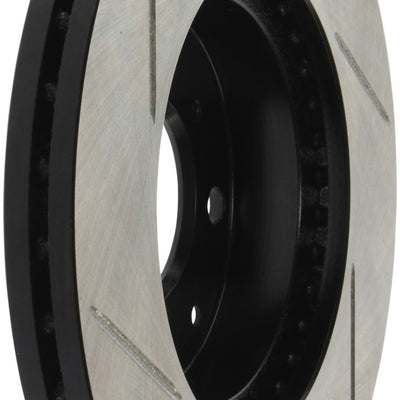 StopTech Power Slot 93-00 Honda Civic DX w/ Rr Drum Brakes Front Left Rotor