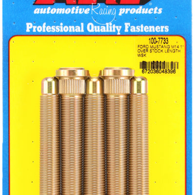 ARP 2015 Ford Mustang M14 1in Over Stock Length Wheel Stud Kit