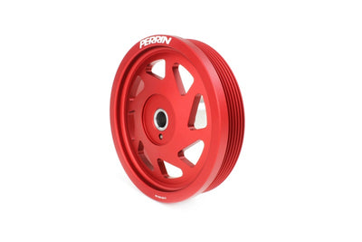 PERRIN 22-25 Subaru WRX/BRZ & Toyota GR86 / 20-25 FXT/OBXT Lightweight Crank Pulley - Red